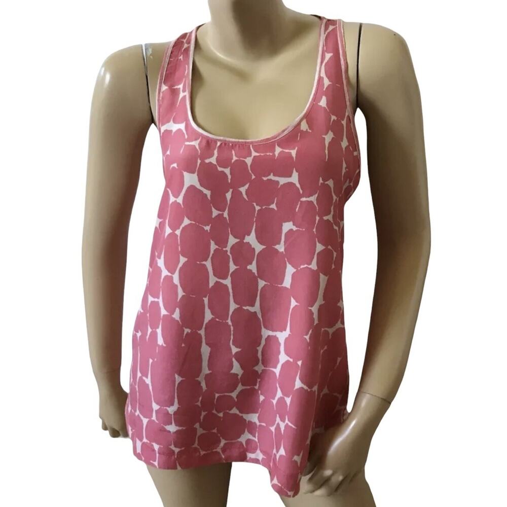 BANANA REPUBLIC Womens Size Small Silk Cotton Sleeveless Tank Top Shirt
